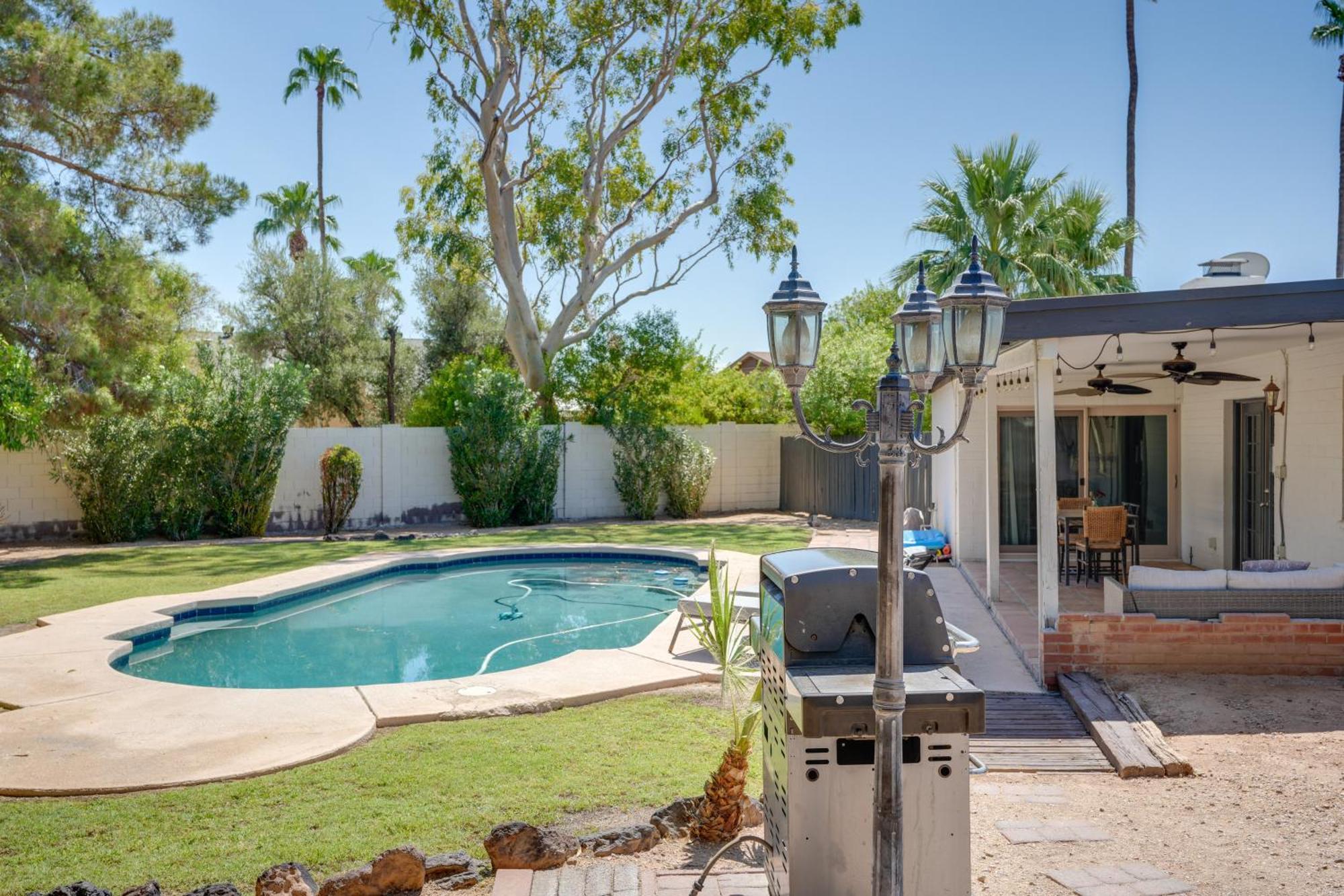 Phoenix Home With Pool About 10 Mi To Camelback Mtn Dış mekan fotoğraf