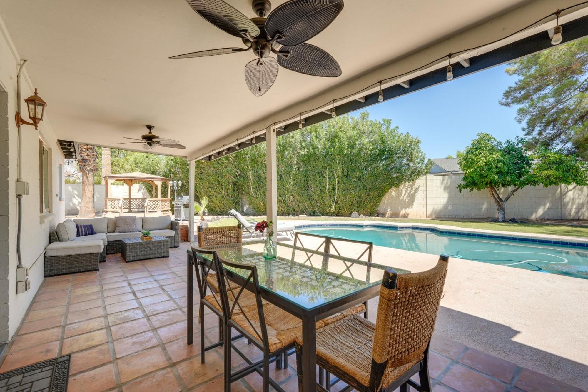 Phoenix Home With Pool About 10 Mi To Camelback Mtn Dış mekan fotoğraf