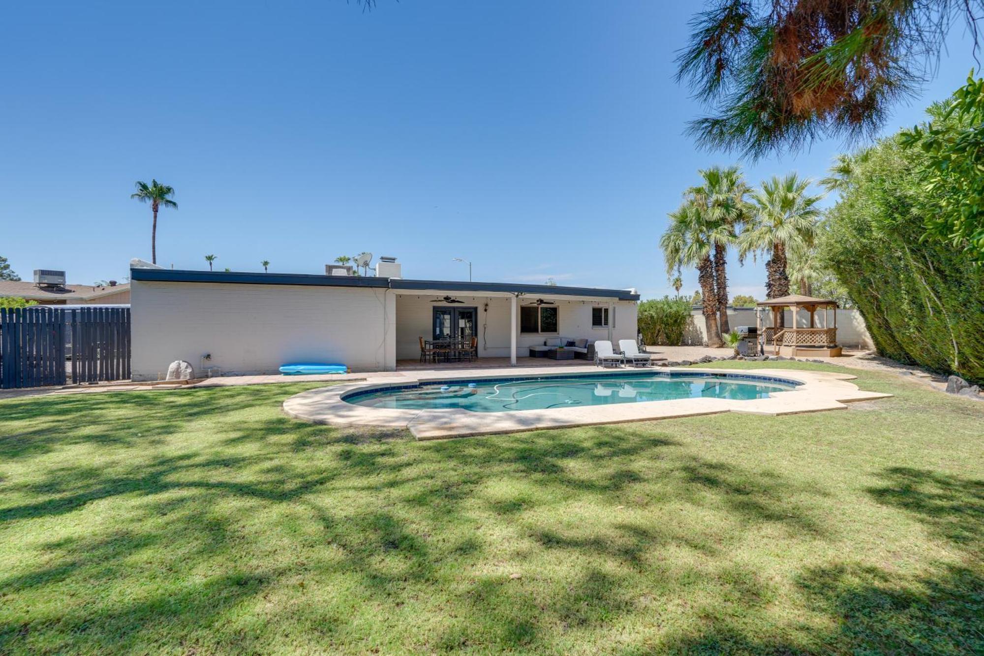 Phoenix Home With Pool About 10 Mi To Camelback Mtn Dış mekan fotoğraf